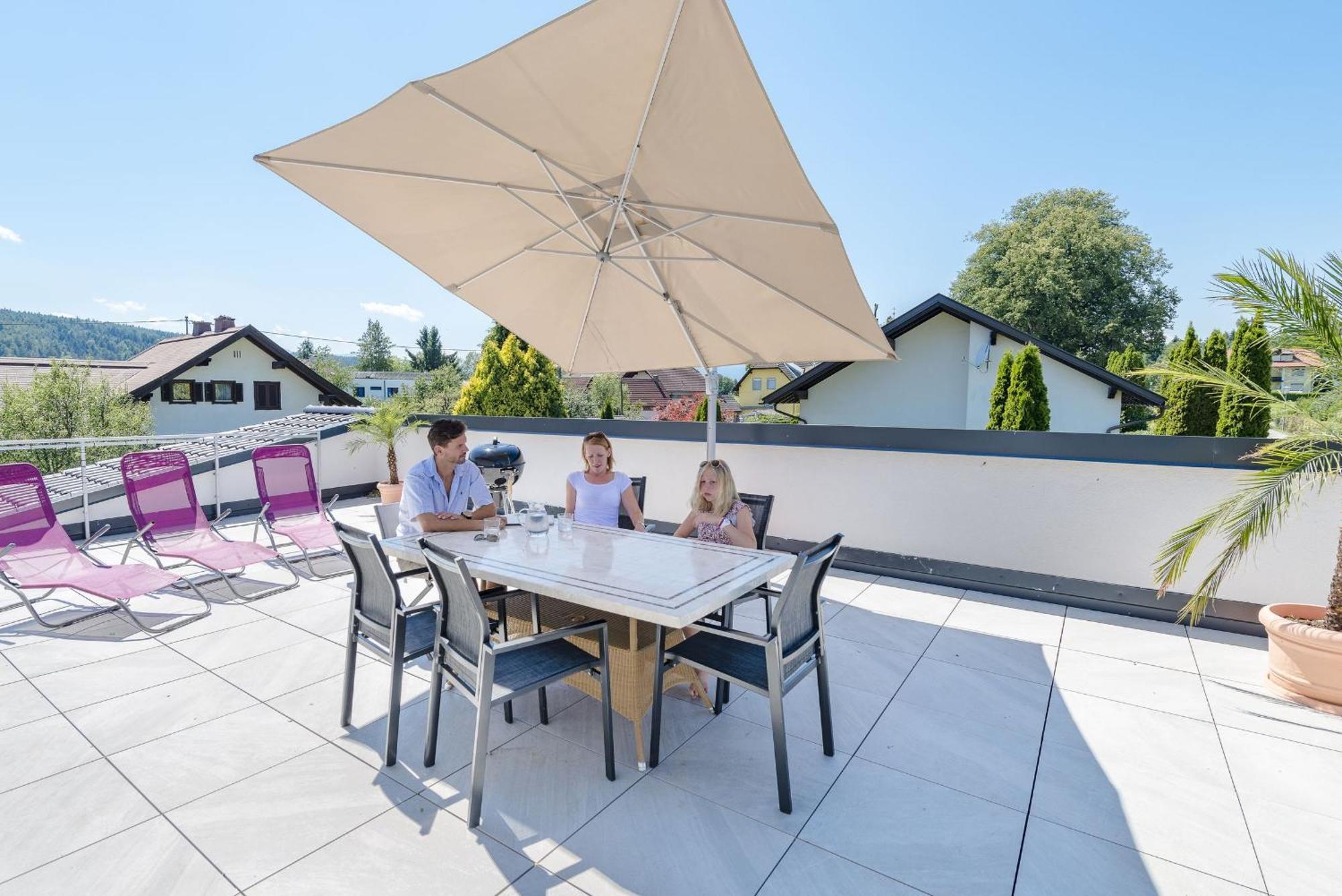 Urlaubsapartment Am Silbersee Villach Dış mekan fotoğraf